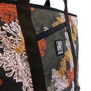 Kelp patterned bag with a visible brand logo on a white background