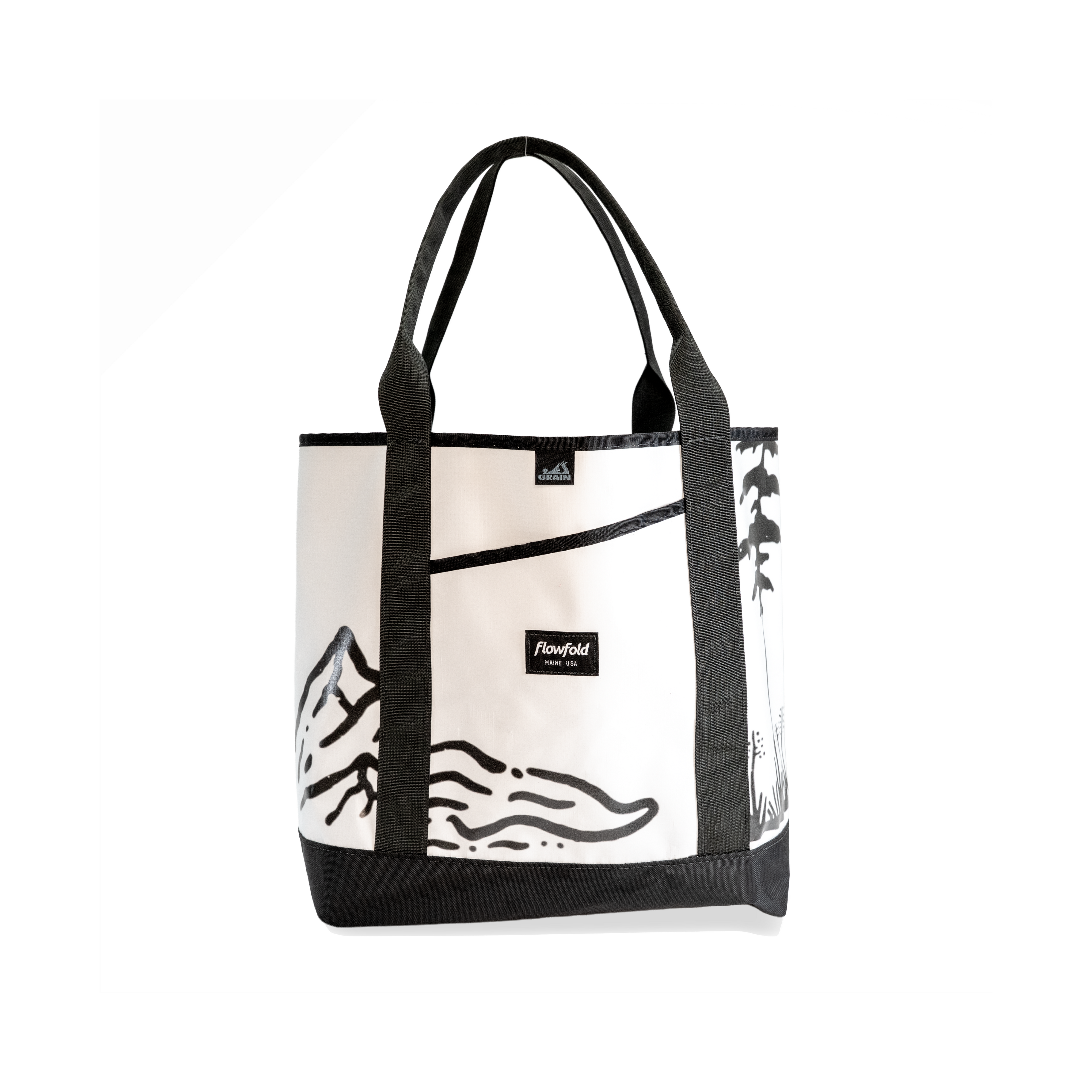 Grain Surfboards Totes Made from Used Banners